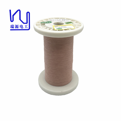 Custom Polyester Silk Copper Litz Wire 0.03mm 0.04mm Enameled