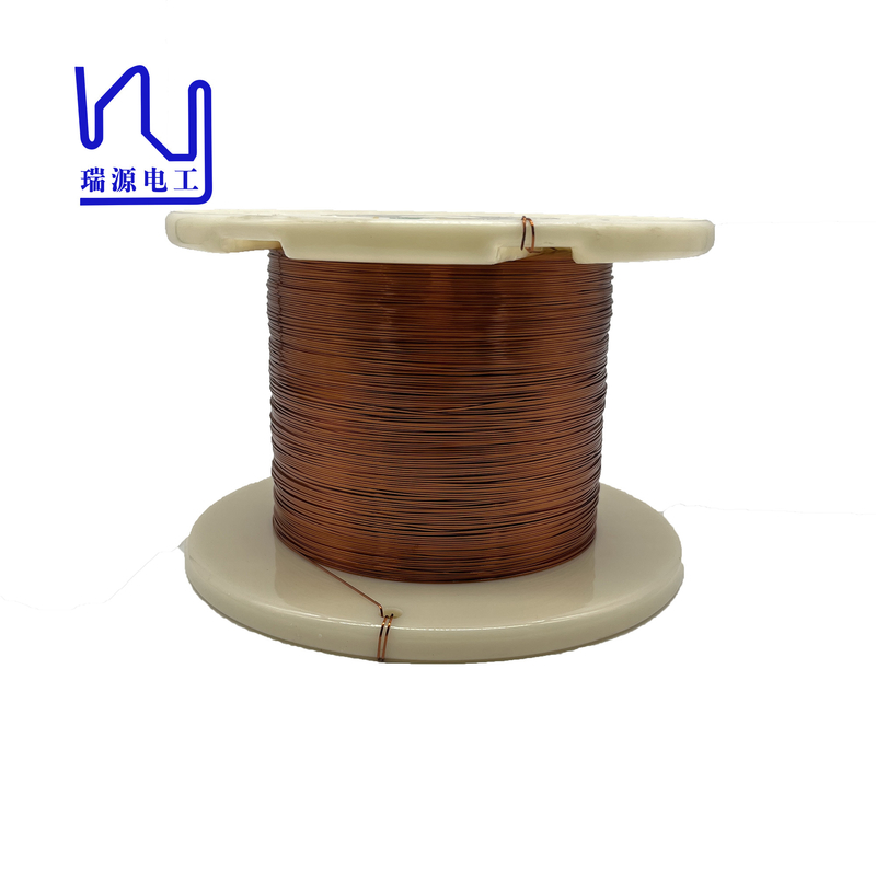 Solderable Rectangular Copper Wire Class 220 Aiw Enameled For Automotive