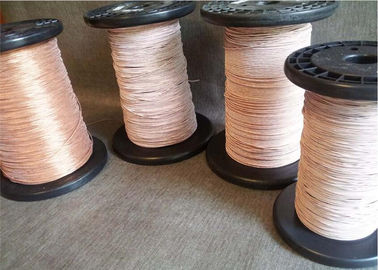 Aangepaste zijden bedekte litz draad 0,025 mm-0,5 mm gestrande koper litz draad voor transformator