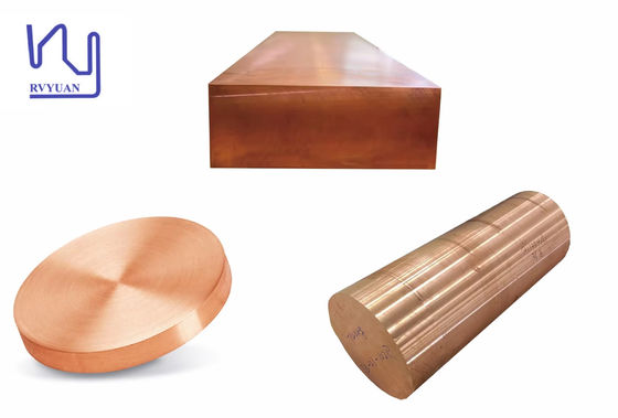 Zuivere koperen ingot 99,999% Fosforkoperen ingots