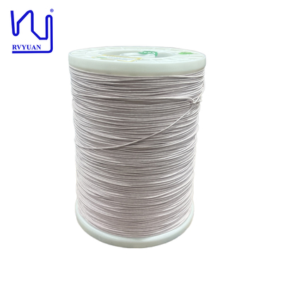 Hoogwaardige 120 strengen/38awg 0,1 mm nylon gewikkelde koper litz draad