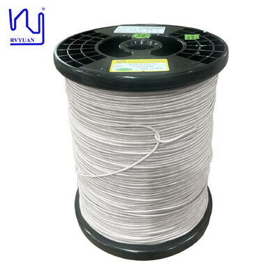 0,1 mm hoogfrequente draad geëmailleerde magneetdraad met zijde bedekte koperen litzedraad
