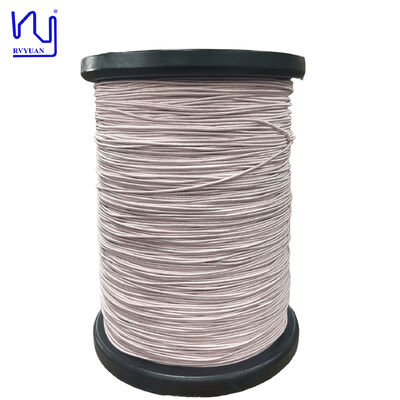 USTC UEW 0,10 mm gestrande zijde bedekte Litz-draad Hoogfrequente magneetdraad voor draadloze oplaadspoelen in de auto-industrie