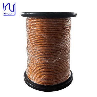 2UEW/H 0.1X1500 Solid Taped Litz Wire Hoogfrequente geëmailleerde koperen magneetdraad voor transformatoren