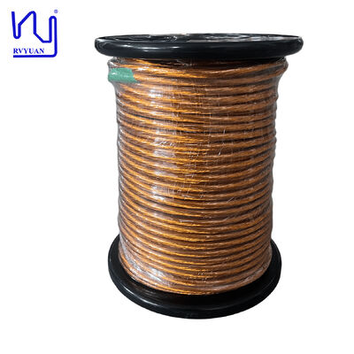 3000/38 AWG getapete litzedraad met hoogspanningsbestendigheid en max. O.D.8,23 mm voor transformatorwikkelingen