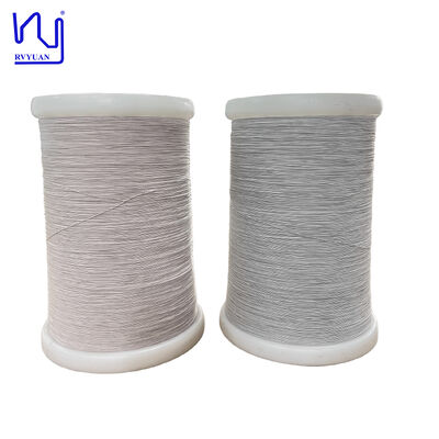 2USTC-H 19 Strands 42AWG Natural Silk Covered Copper Litz Wire voor high-end audio kabel