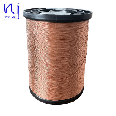 1UEW-H 0.1mm AWG38 60-streng gelast Litzdraad voor transformatoropwikkelingen met maximale temperatuur 180°C