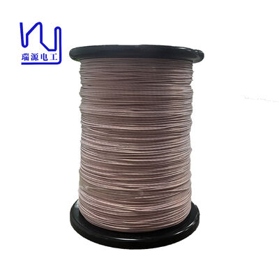 Custom 0.10mmX500 Strengen PTFE omwikkelde Litz-draad