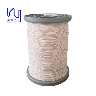2USTC155 0.071mm X 250 Strands Nylon Serving Copper Litz Draad